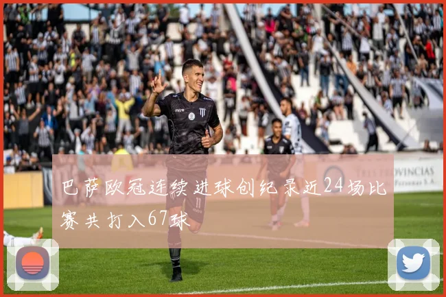 巴萨欧冠连续进球创纪录近24场比赛共打入67球
